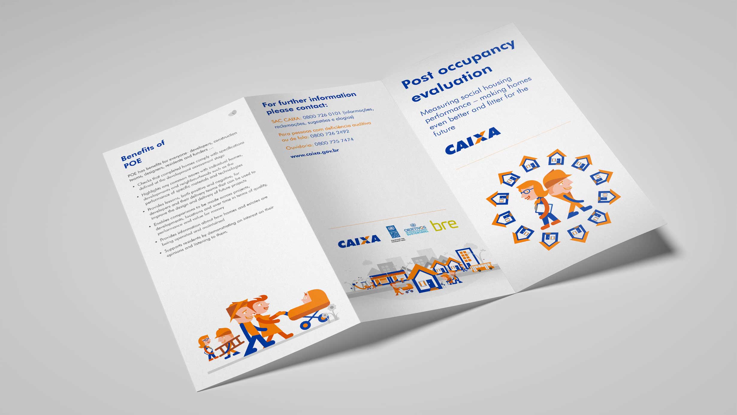 caixa leaflet for united nations