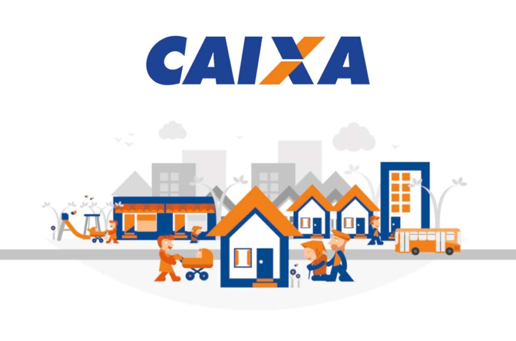 caixa brand illustration