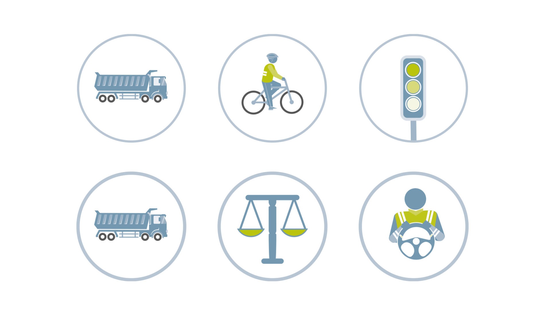 safe urban driver pack icons