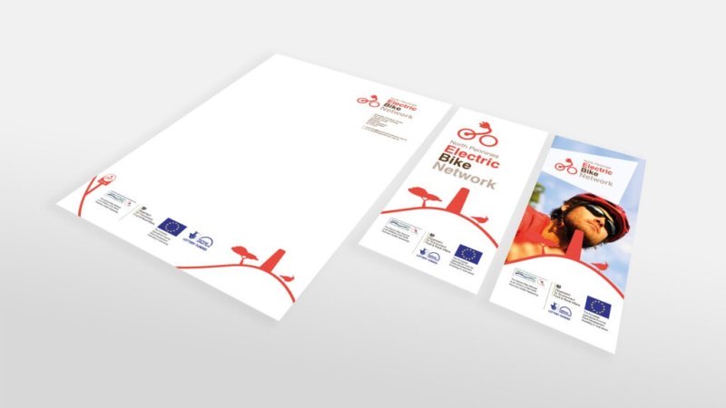 electric bike network letters and flyers