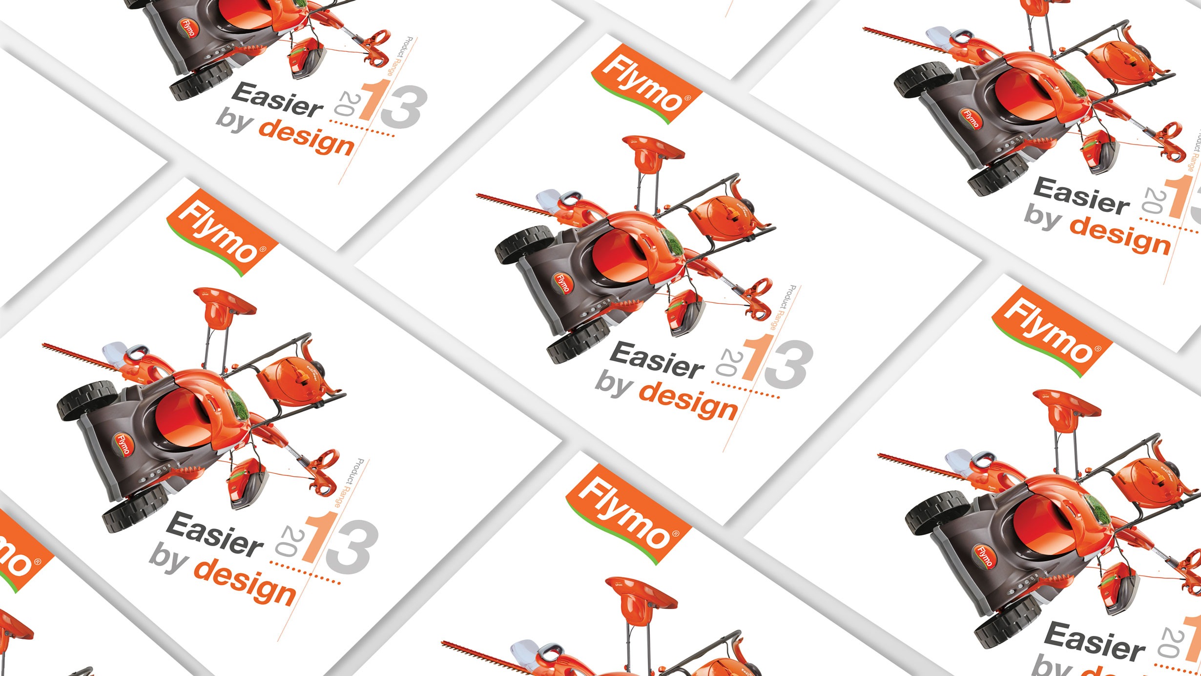 flymo brochure cover