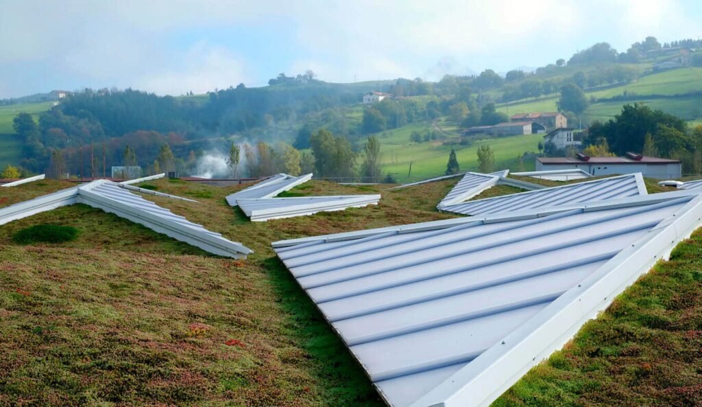sustainable green roofing system