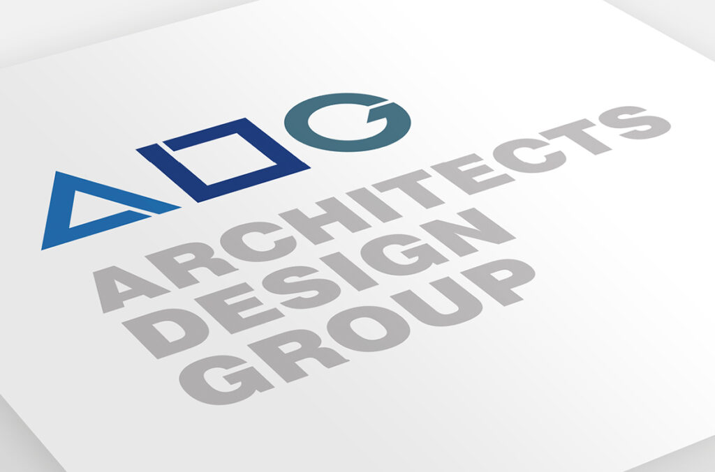ADG logo mockup