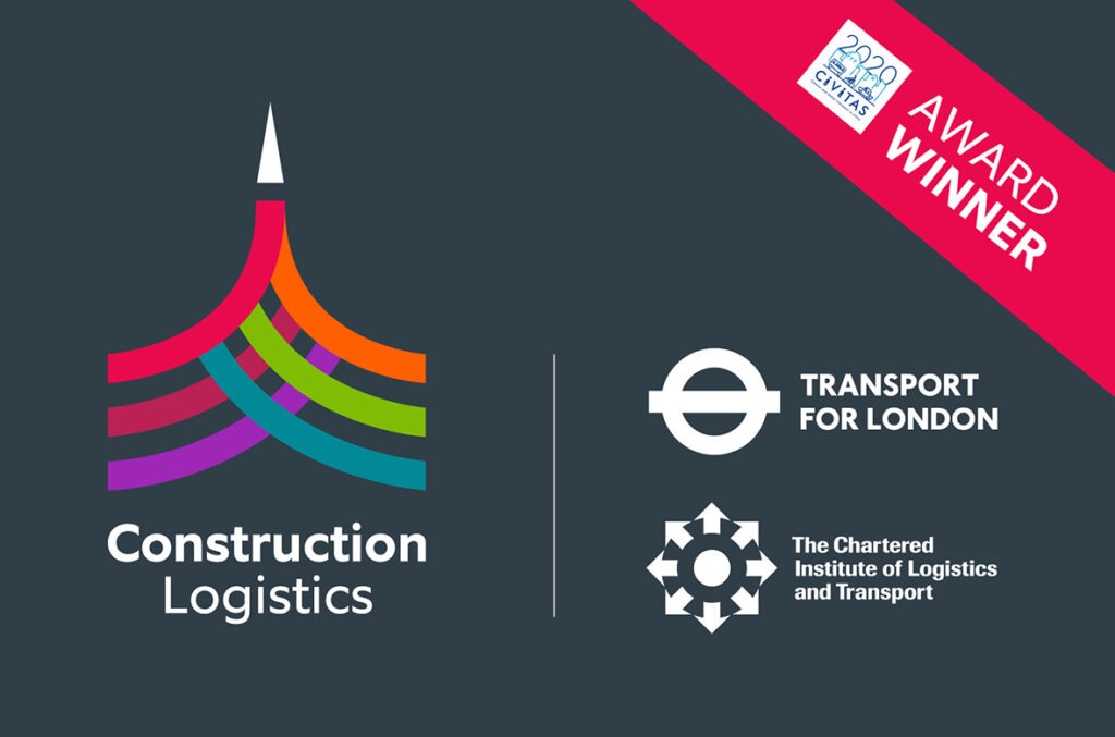 construction logistic social media banner
