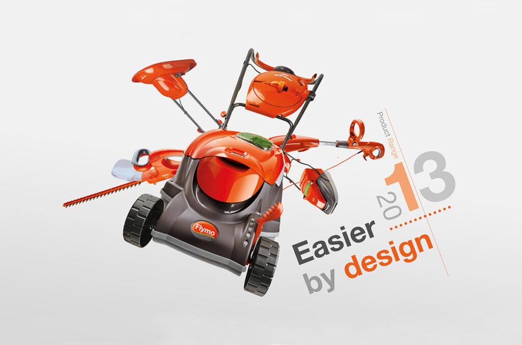 Flymo Easier by design brochure cover