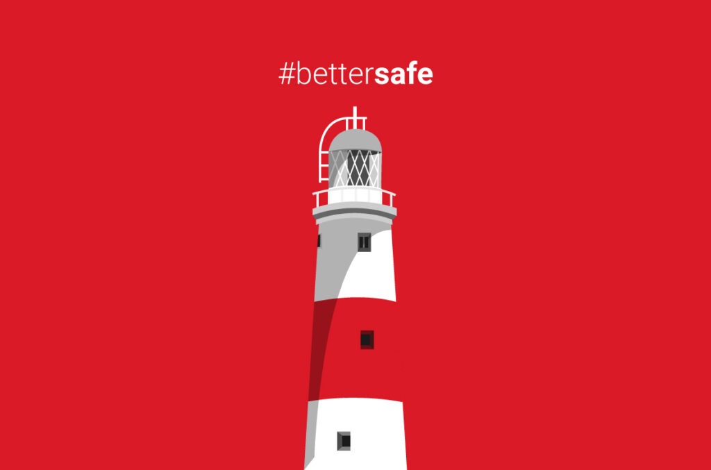 panalpina lighthouse illustration