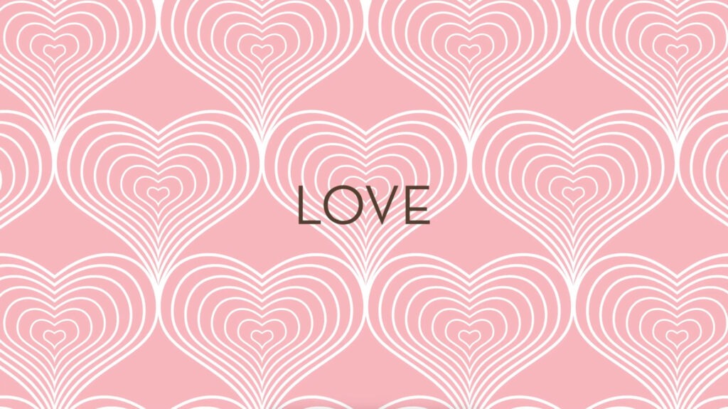 Saks share the love heart