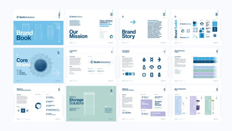 Biolife Solutions Brand Identity