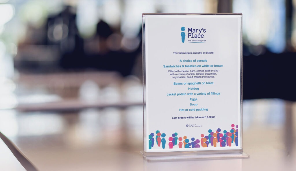 Mary's Place - Community Cafe Branding